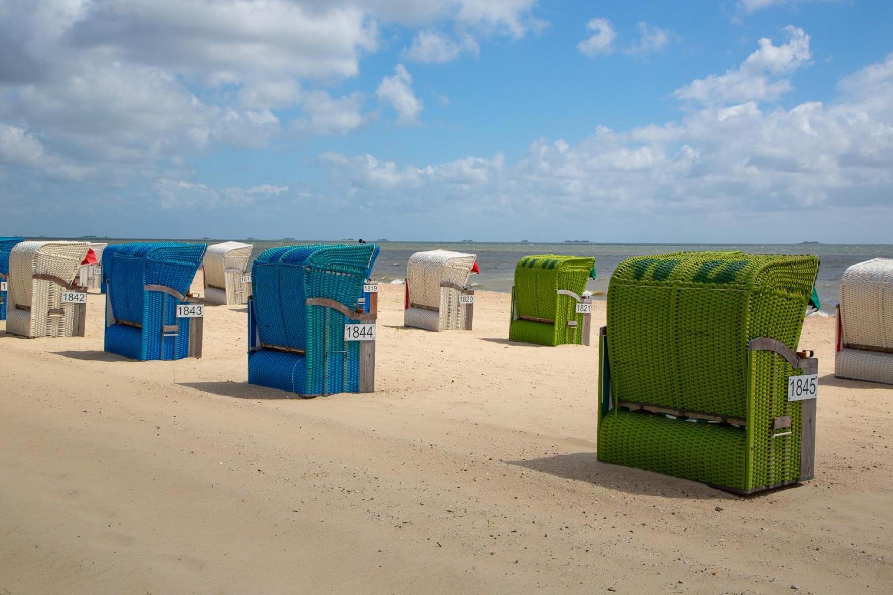 Wohnen Am Suedstrand - Ferienwohnung 1 1 Wyk auf Föhr Eksteriør billede